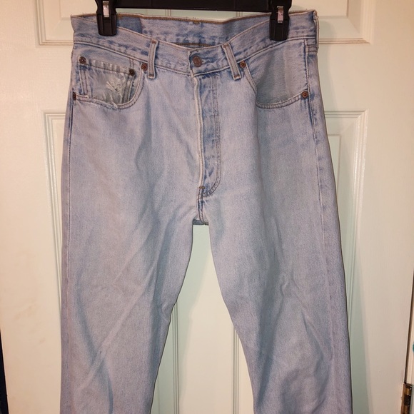Vintage 501 Levi’s Ultra Light Wash - Picture 1 of 7
